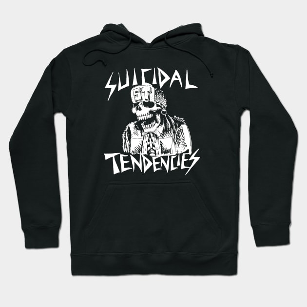 suicidal tendencies skull vintage Hoodie by japan play